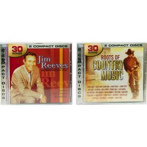 Jim Reeves Dear Hearts & Gentle People and Roots of Country Music, 4 CDs